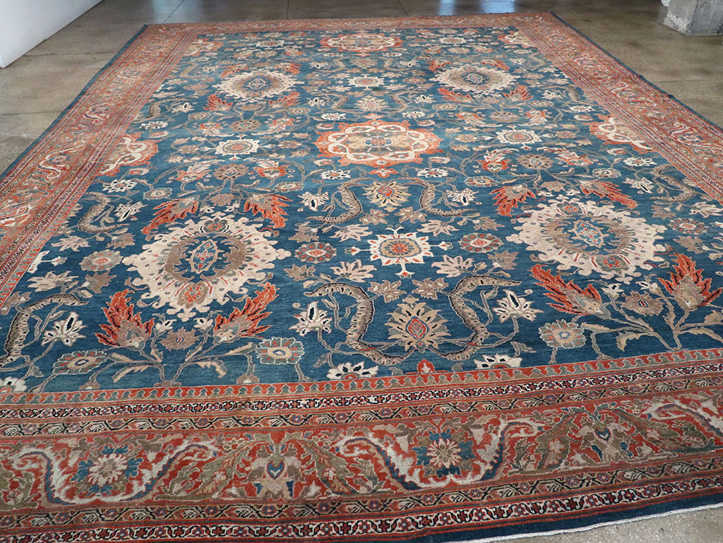 Antique Persian Sultanabad Oversize Rug, No.31847 - Gsblank