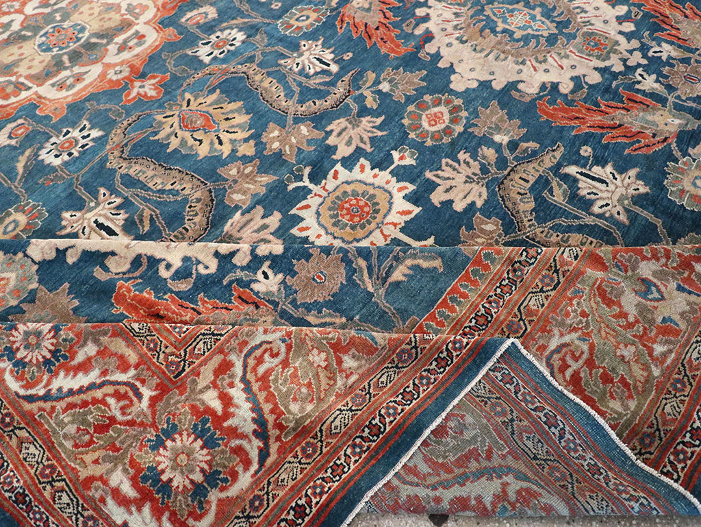Antique Persian Sultanabad Oversize Rug, No.31847 - Gsblank