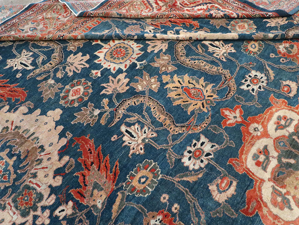 Antique Persian Sultanabad Oversize Rug, No.31847 - Gsblank