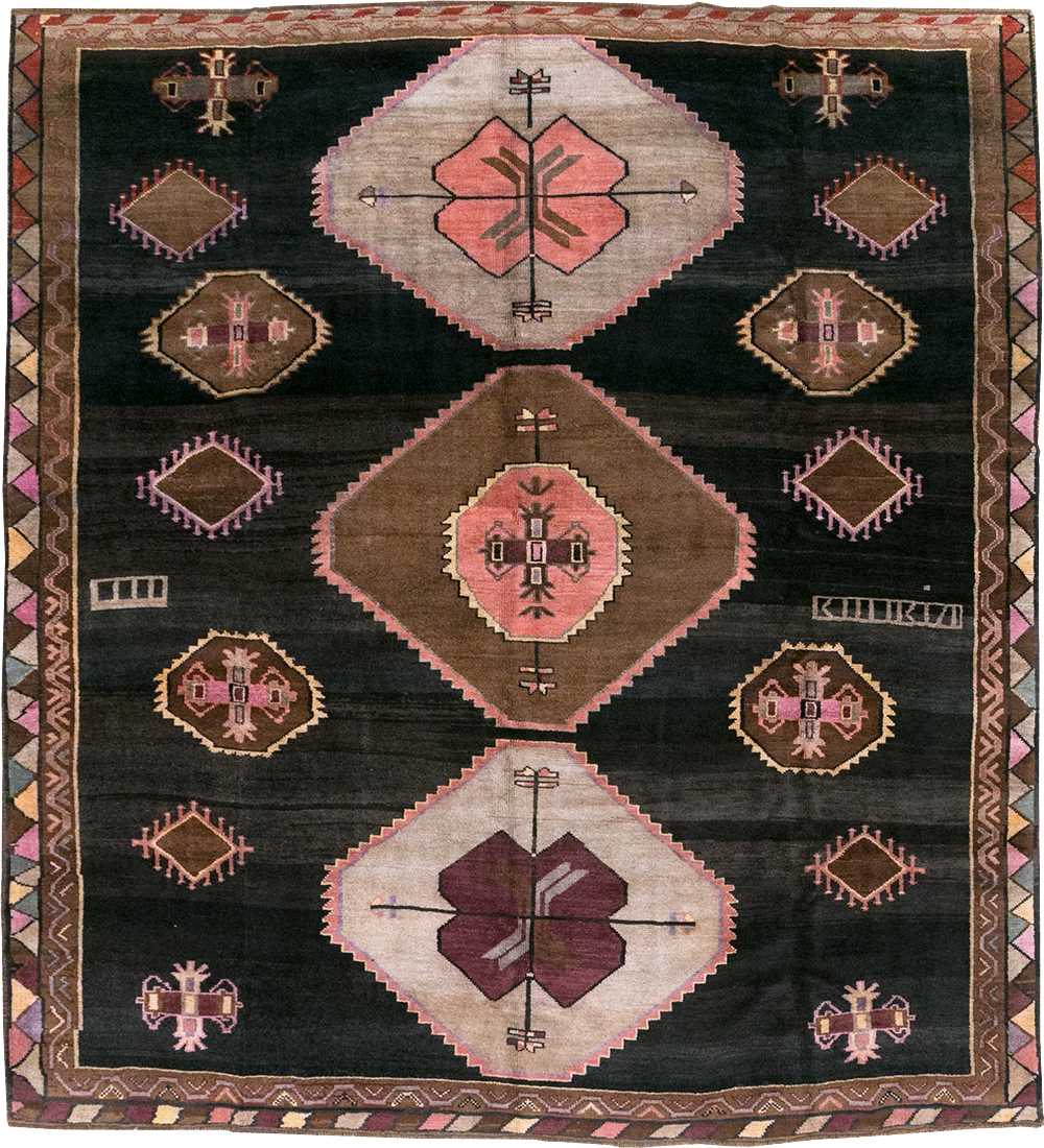 Vintage Turkish Anatolian Room Size Carpet, No.31854 - Gsblank