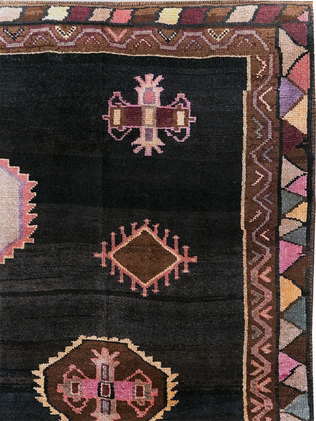 Vintage Turkish Anatolian Room Size Carpet, No.31854 - Gsblank