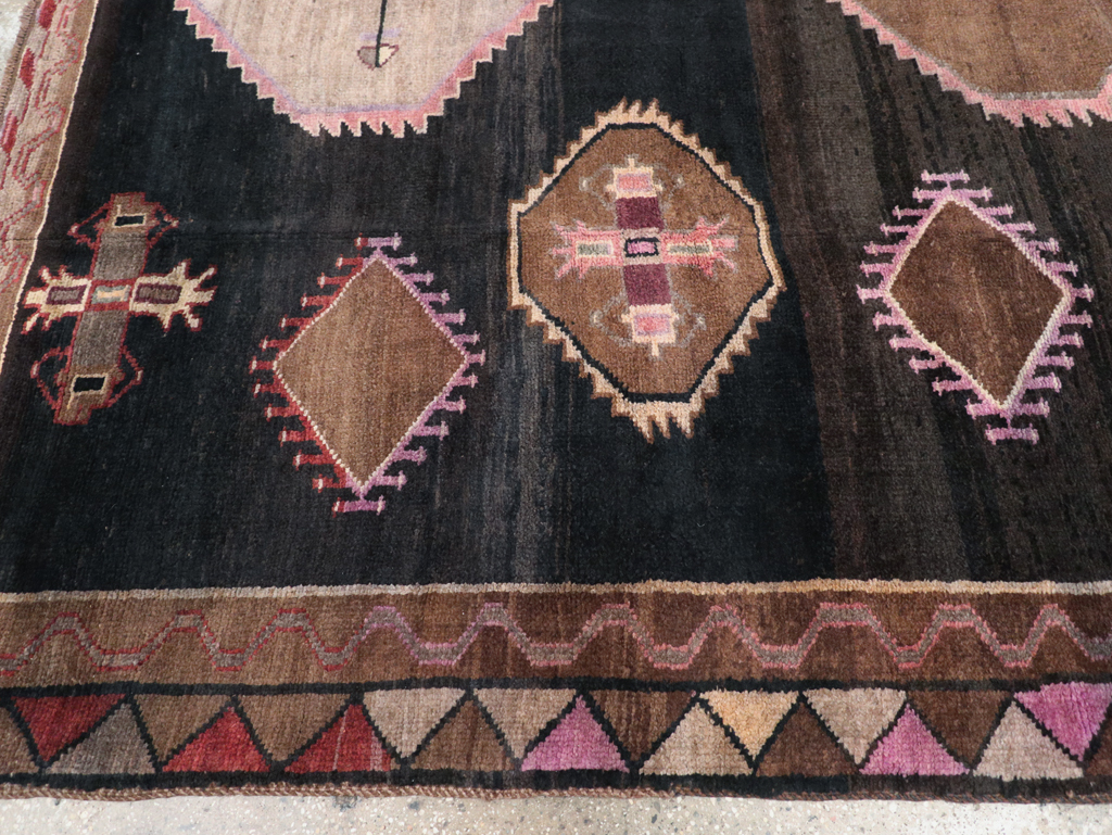 Vintage Turkish Anatolian Room Size Carpet, No.31854 - Gsblank