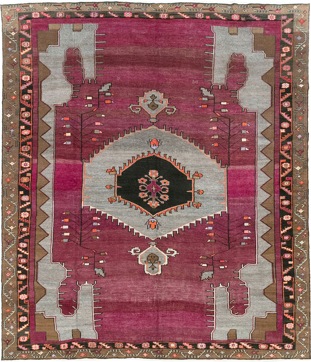 Vintage Turkish Anatolian Large Room Size Carpet, No.31863 - Gsblank