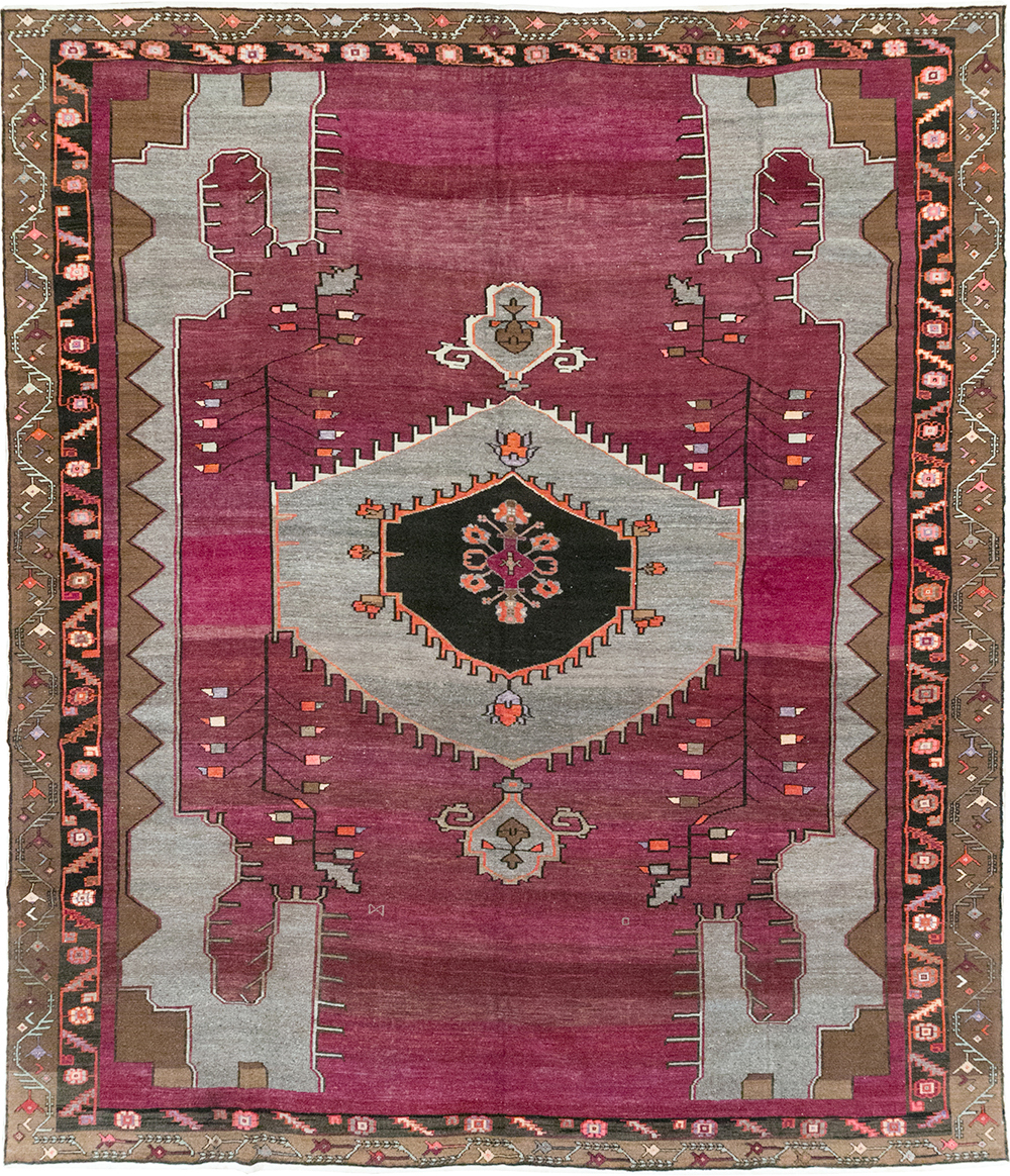 Vintage Turkish Anatolian Large Room Size Carpet, No.31863 - Gsblank