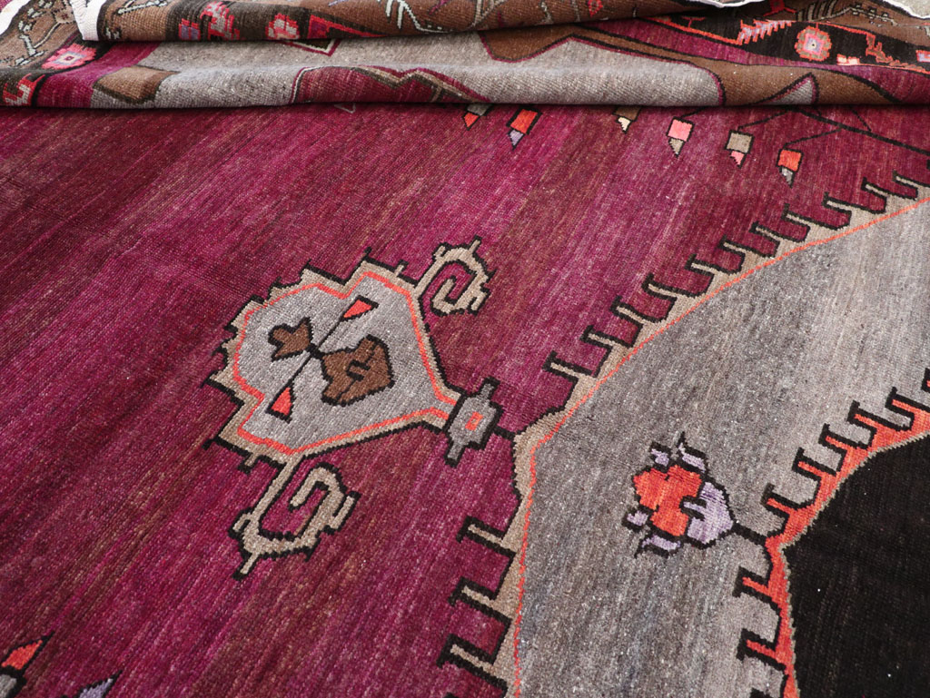 Vintage Turkish Anatolian Large Room Size Carpet, No.31863 - Gsblank