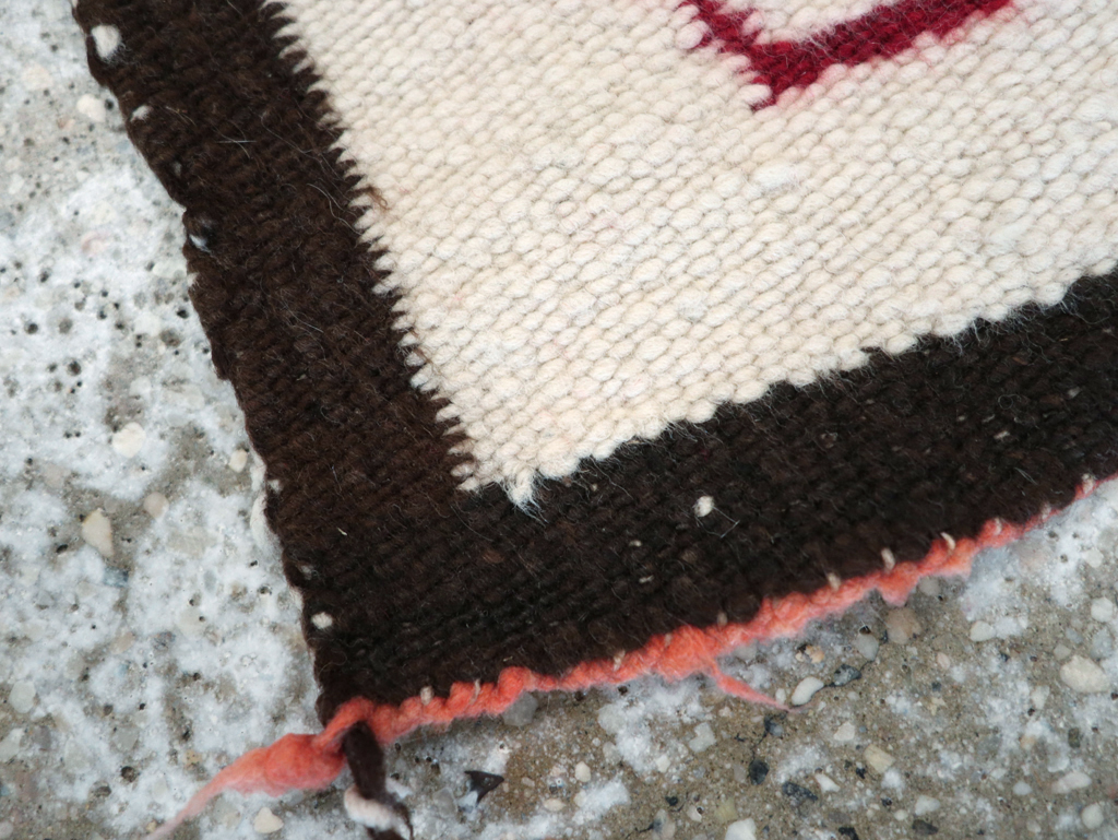 Vintage American Navajo Pictorial Kilim, No.31867 - Gsblank
