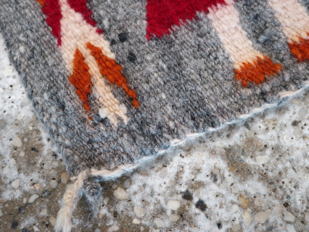 Vintage Pictorial Navajo Kilim, No.31868 - Gsblank