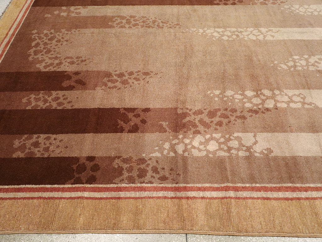 Vintage French Large Art Deco Carpet, No.31870 - Gsblank