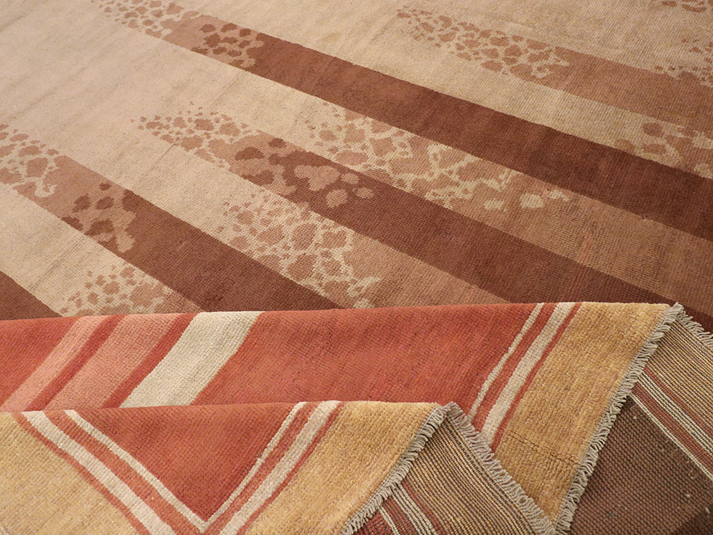 Vintage French Large Art Deco Carpet, No.31870 - Gsblank