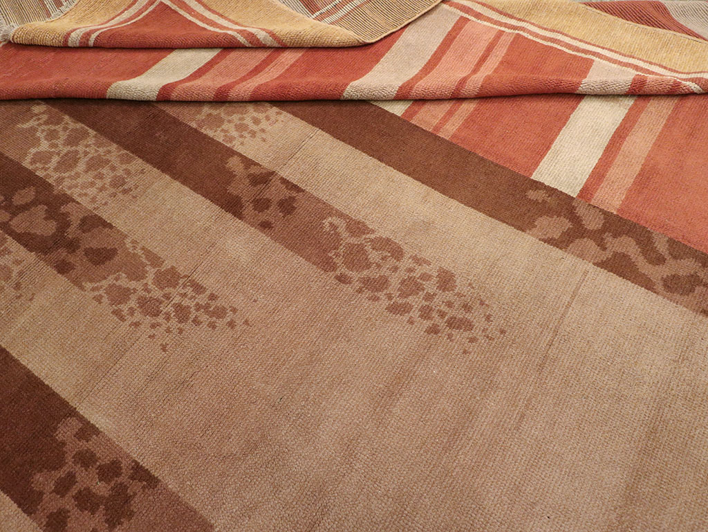 Vintage French Large Art Deco Carpet, No.31870 - Gsblank