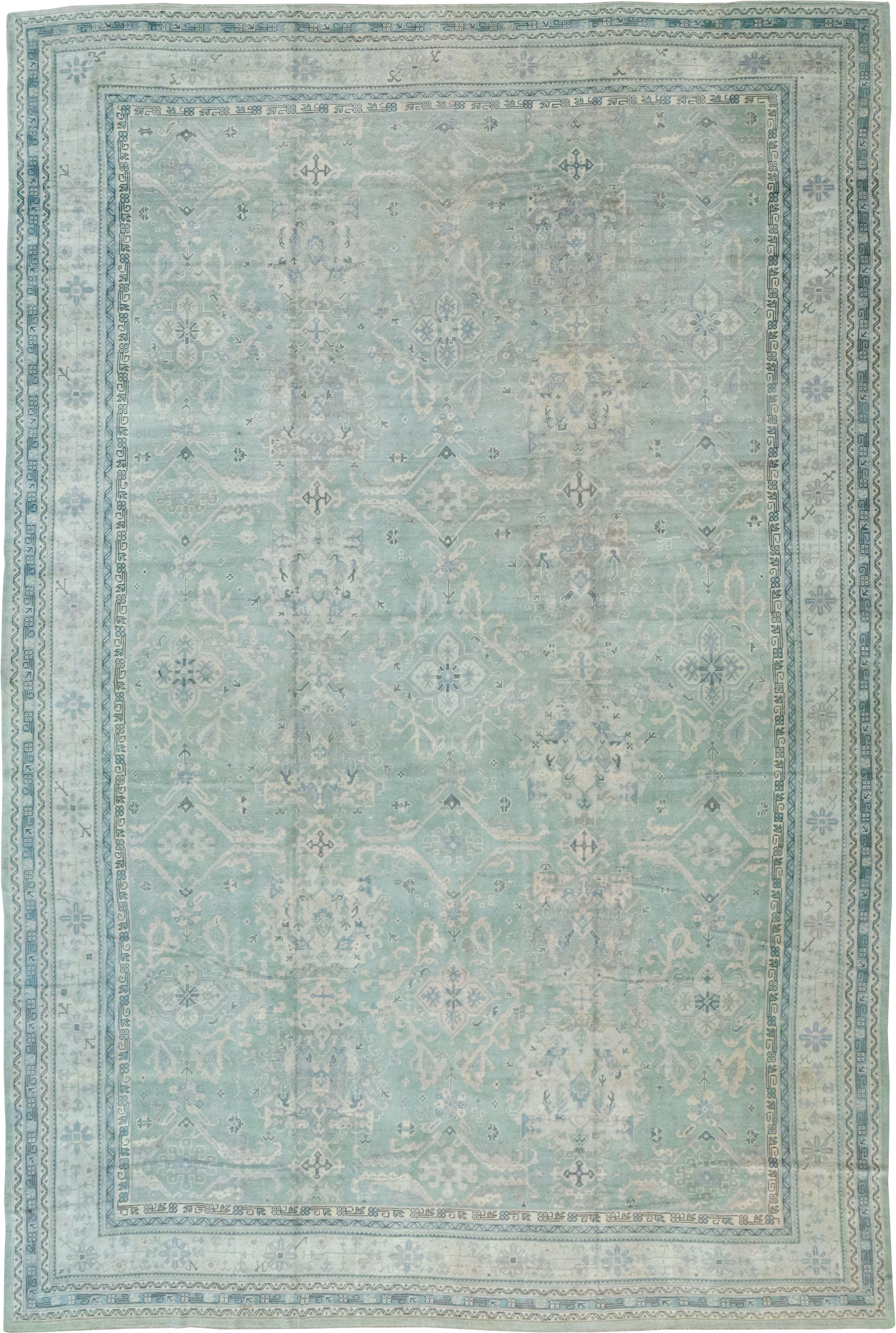 Antique Turkish Oushak Oversize Carpet, No.31871 - Gsblank