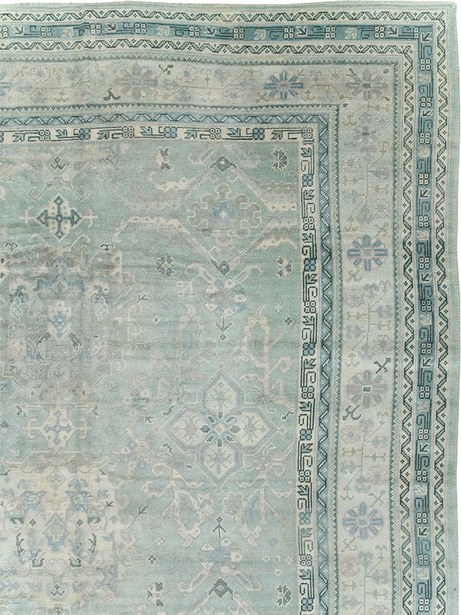 Antique Turkish Oushak Oversize Carpet, No.31871 - Gsblank