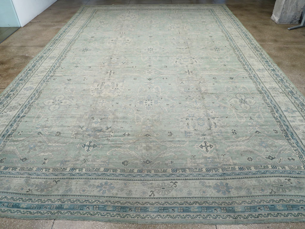 Antique Turkish Oushak Oversize Carpet, No.31871 - Gsblank