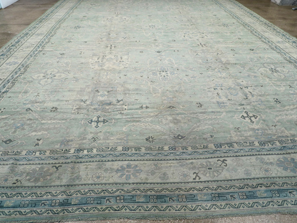 Antique Turkish Oushak Oversize Carpet, No.31871 - Gsblank