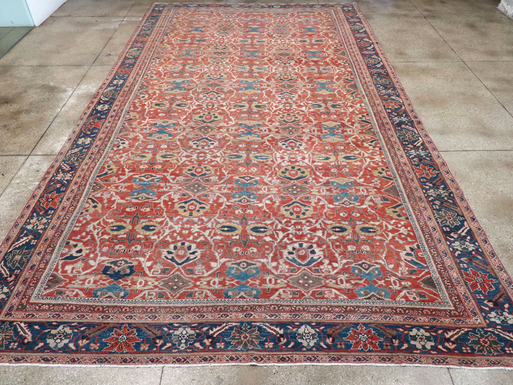 Antique Persian Mahal Large Carpet, No.31874 - Gsblank