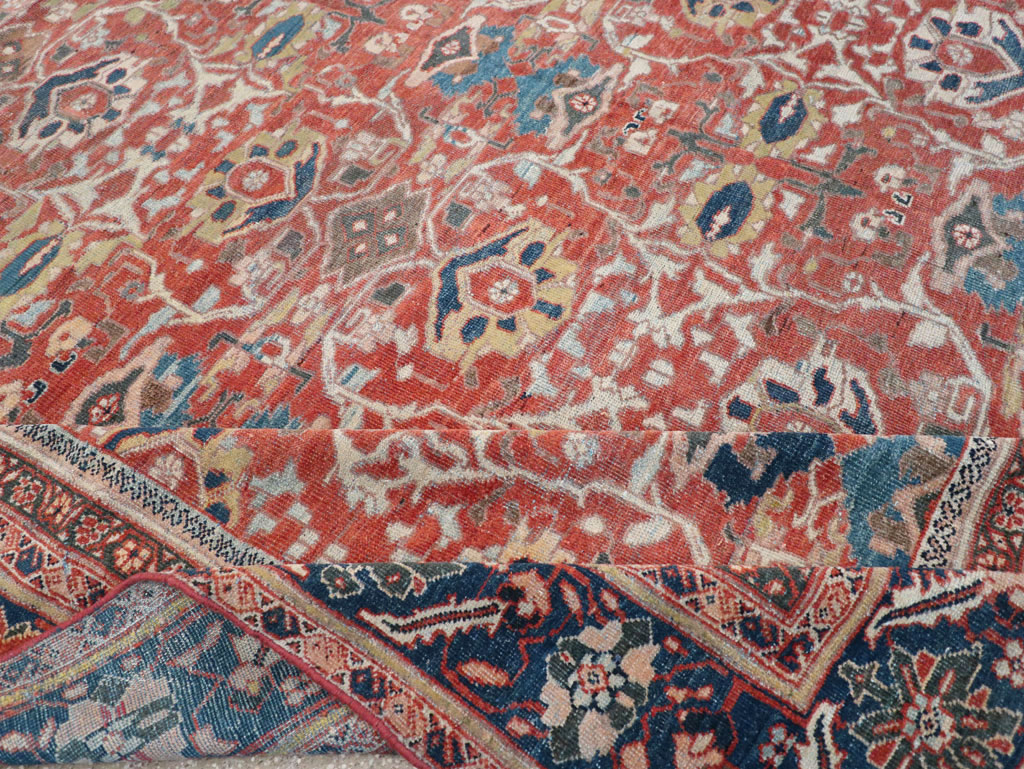 Antique Persian Mahal Large Carpet, No.31874 - Gsblank