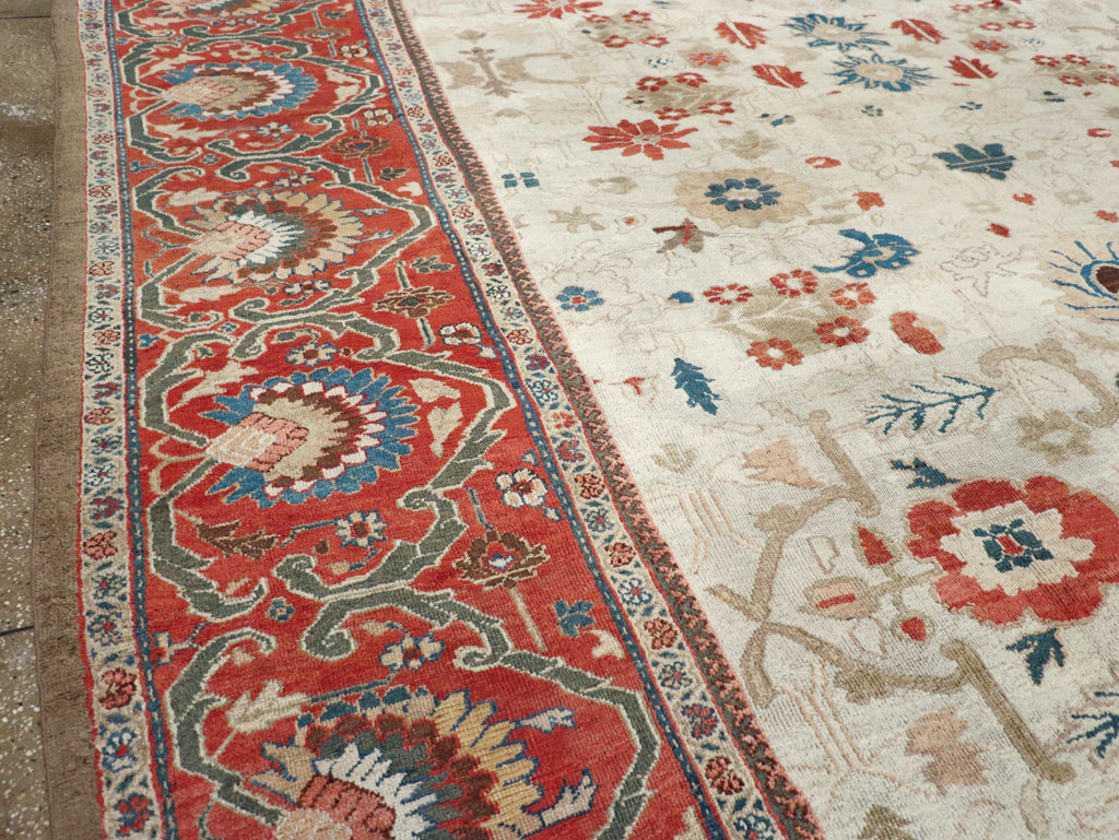 Antique Persian Sultanabad Large Carpet, No.31877 - Gsblank