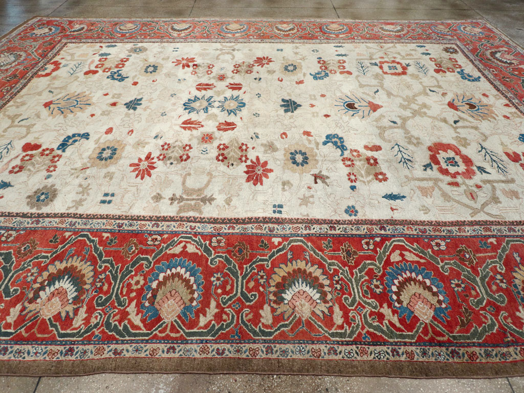 Antique Persian Sultanabad Large Carpet, No.31877 - Gsblank