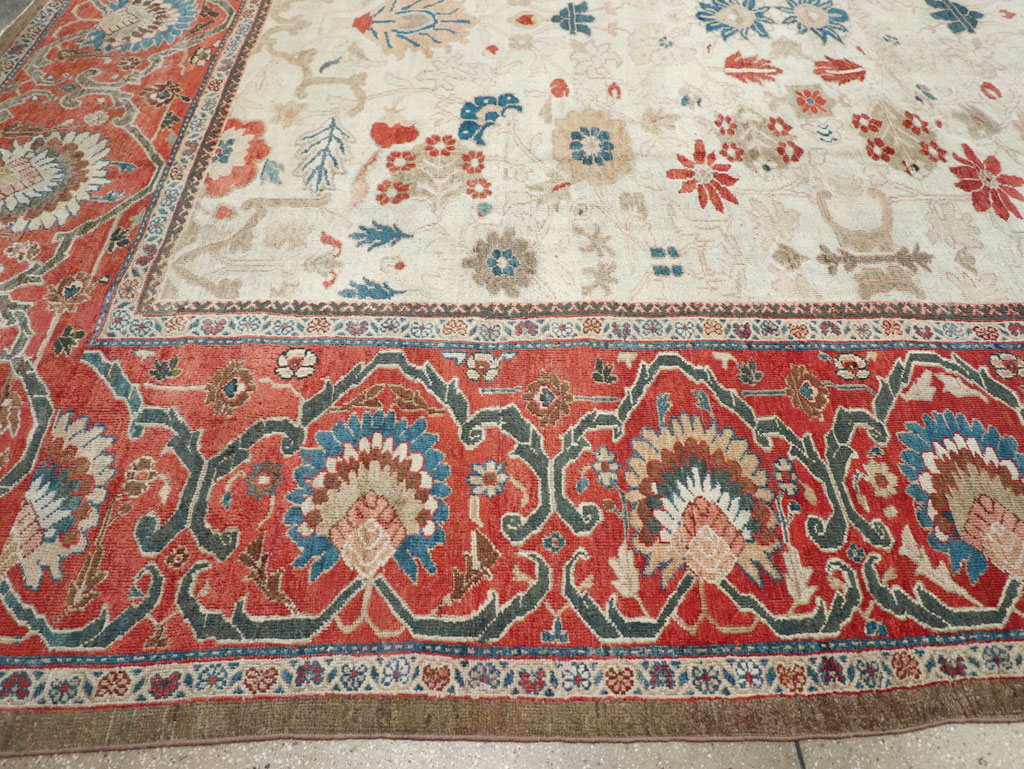 Antique Persian Sultanabad Large Carpet, No.31877 - Gsblank