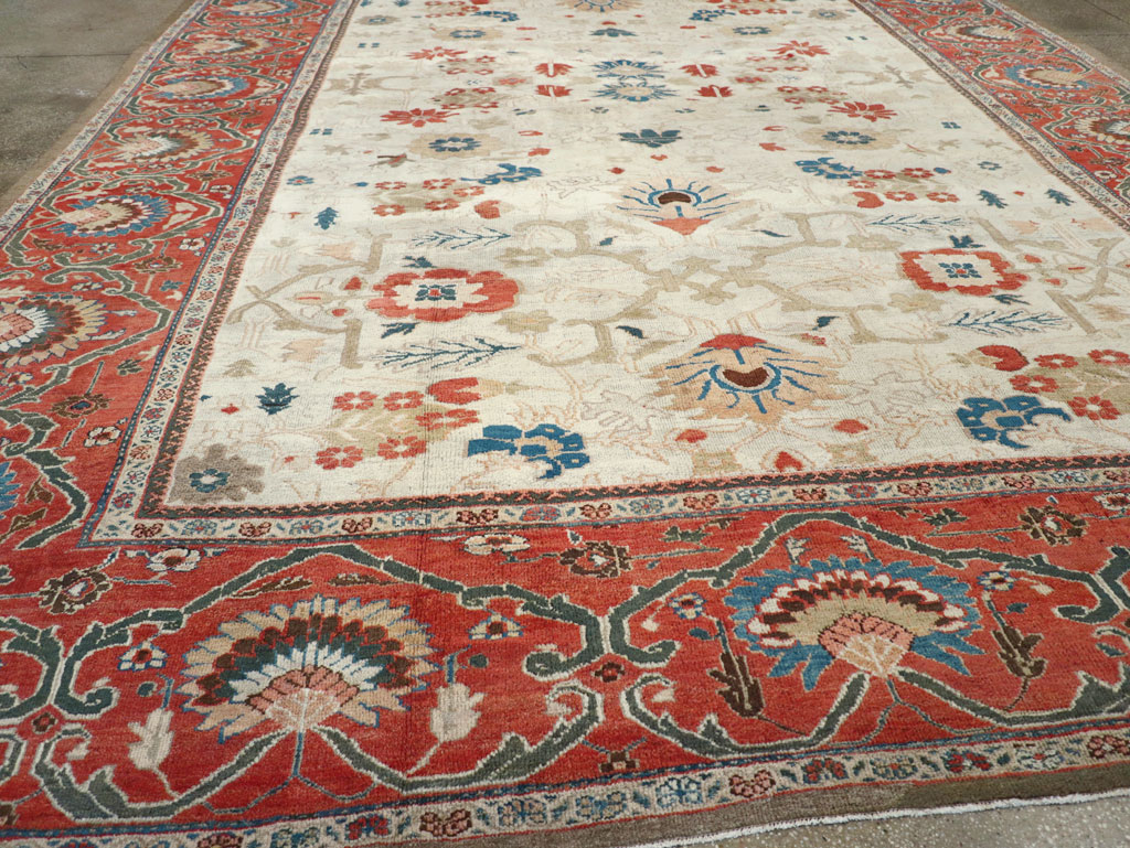 Antique Persian Sultanabad Large Carpet, No.31877 - Gsblank