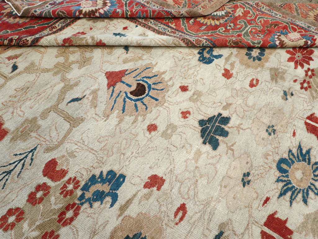 Antique Persian Sultanabad Large Carpet, No.31877 - Gsblank