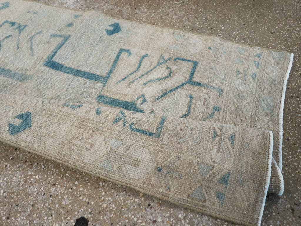 Vintage Persian Malayer Small Runner, No.31888 - Gsblank