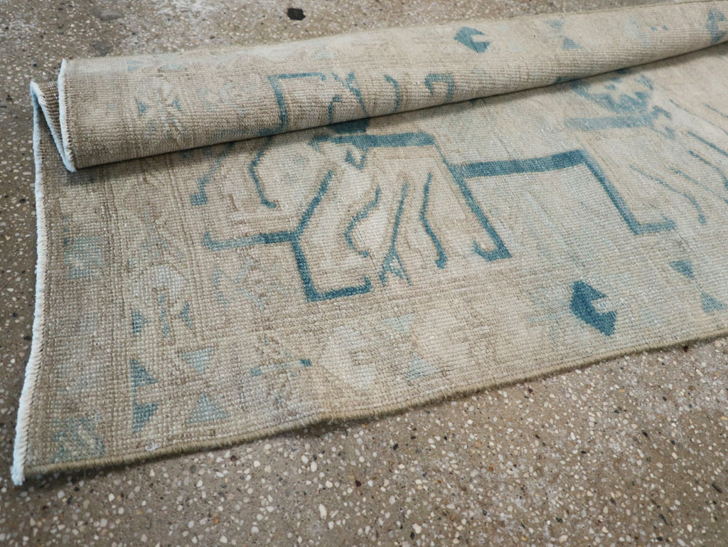 Vintage Persian Malayer Small Runner, No.31888 - Gsblank