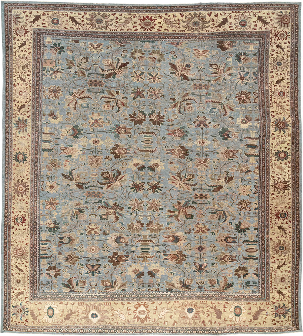 Antique Persian Mahal Large Room Size Carpet, No.31900 - Gsblank