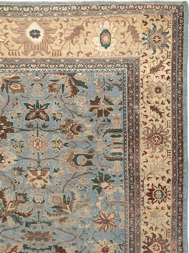 Antique Persian Mahal Large Room Size Carpet, No.31900 - Gsblank