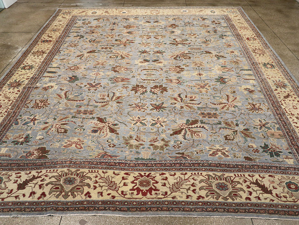 Antique Persian Mahal Large Room Size Carpet, No.31900 - Gsblank