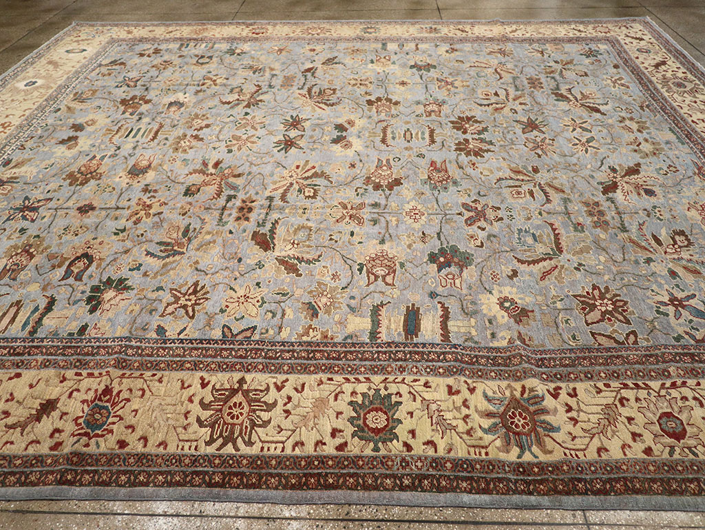 Antique Persian Mahal Large Room Size Carpet, No.31900 - Gsblank