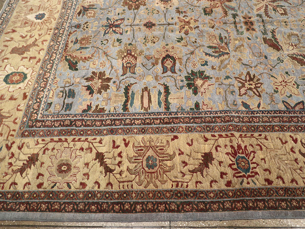 Antique Persian Mahal Large Room Size Carpet, No.31900 - Gsblank
