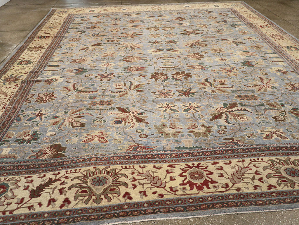 Antique Persian Mahal Large Room Size Carpet, No.31900 - Gsblank