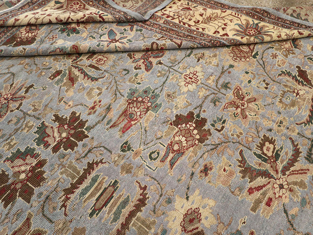 Antique Persian Mahal Large Room Size Carpet, No.31900 - Gsblank