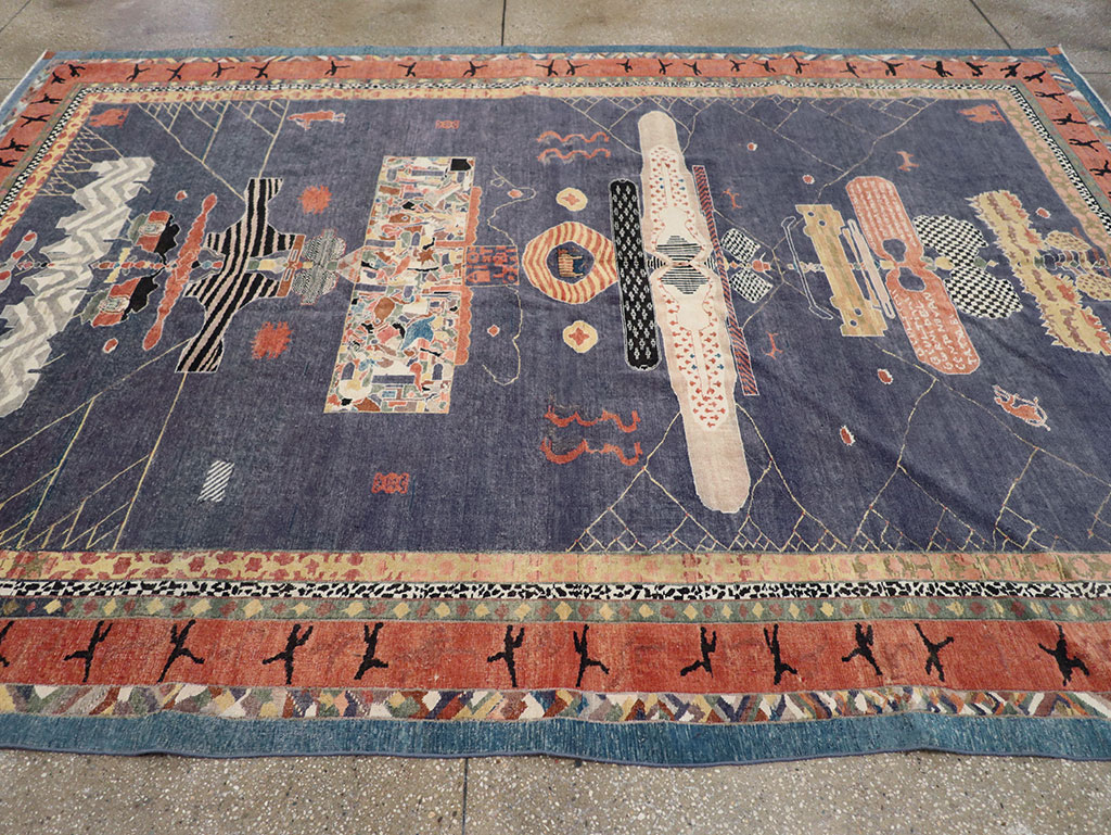 Vintage Turkish Anatolian Accent Carpet, No.31901 - Gsblank
