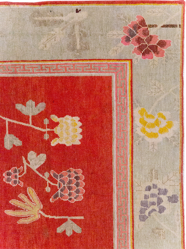 Vintage East Turkestan Pictorial Vase Khotan, No.31902 - Gsblank