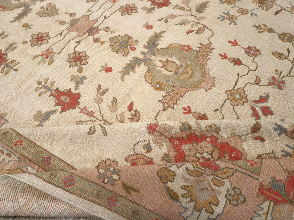 Vintage Turkish Oushak Large Carpet, No.31904 - Gsblank