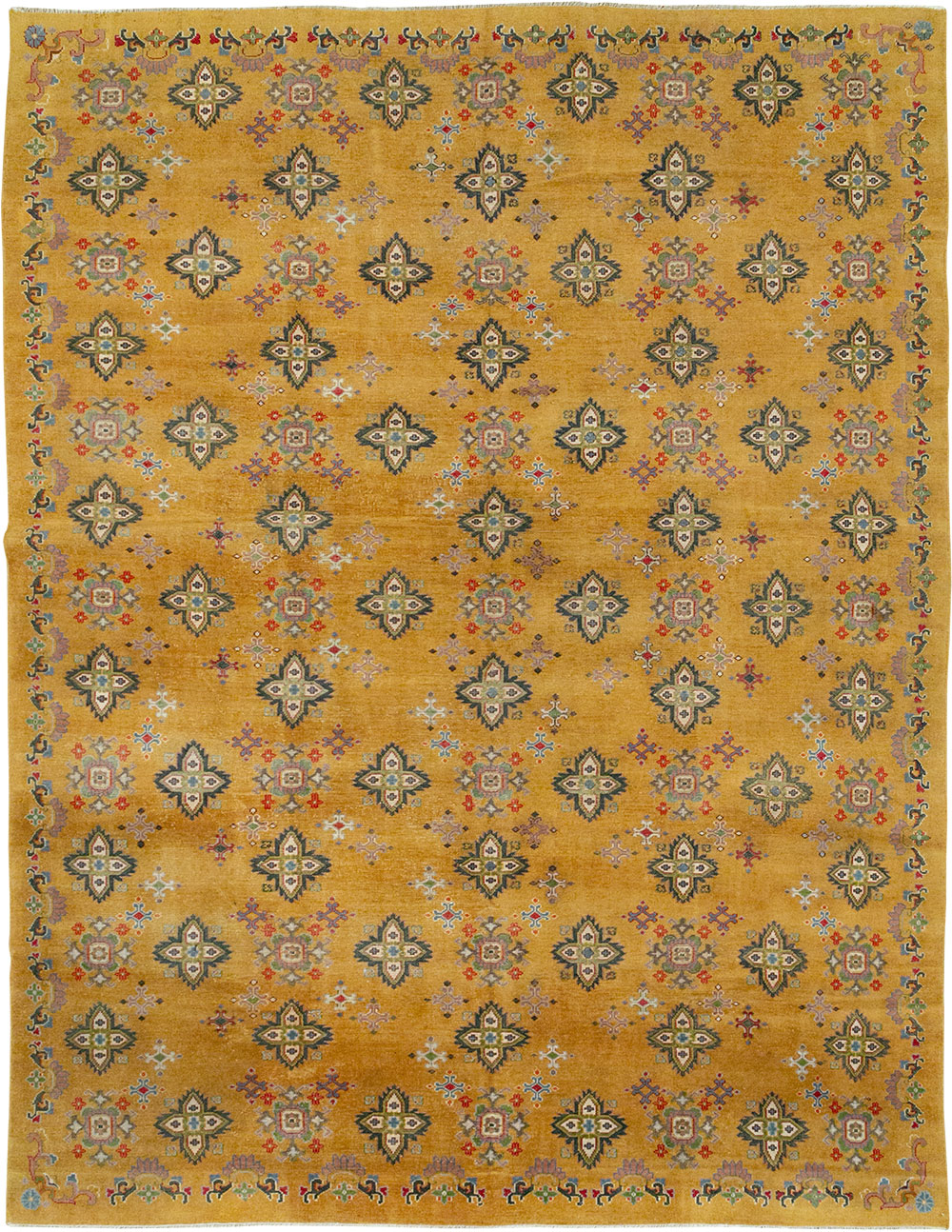 Vintage Indian Room Size Carpet, No.31921 - Gsblank