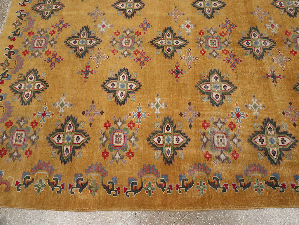 Vintage Indian Room Size Carpet, No.31921 - Gsblank