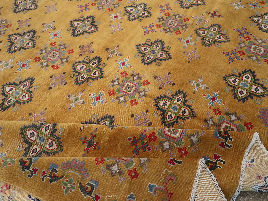 Vintage Indian Room Size Carpet, No.31921 - Gsblank