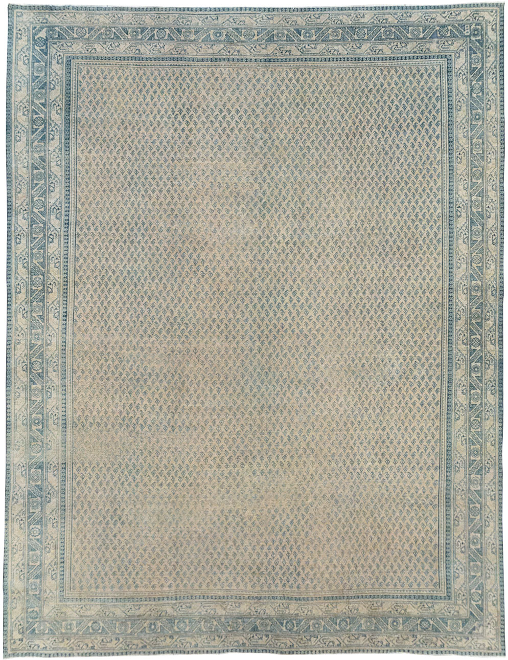 Vintage Persian Mir Saraband Room Size Carpet, No.31929 - Gsblank