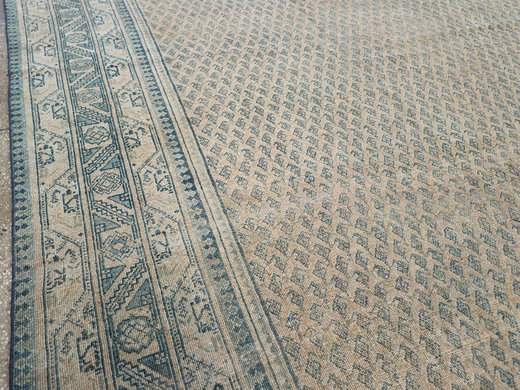 Vintage Persian Mir Saraband Room Size Carpet, No.31929 - Gsblank