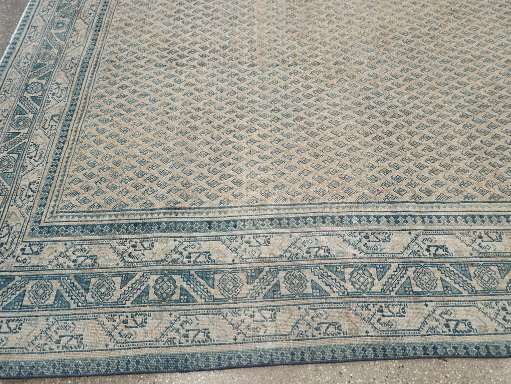 Vintage Persian Mir Saraband Room Size Carpet, No.31929 - Gsblank