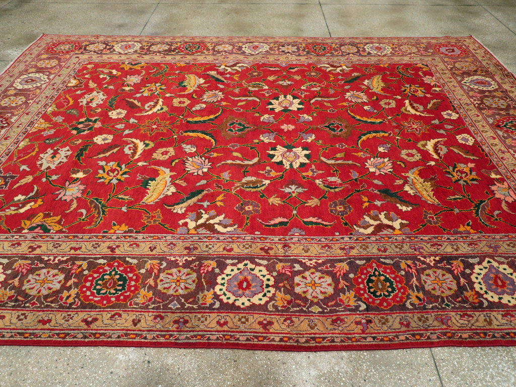 Antique Indian Amritsar Room Size Carpet, No.31935 - Gsblank