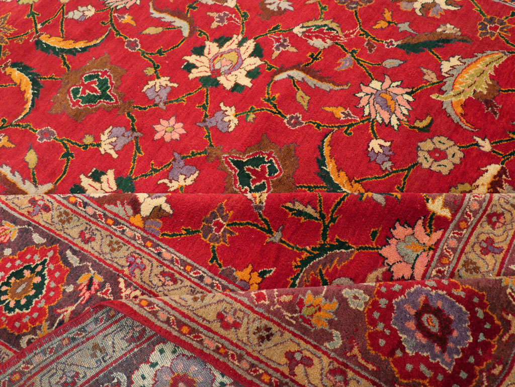 Antique Indian Amritsar Room Size Carpet, No.31935 - Gsblank
