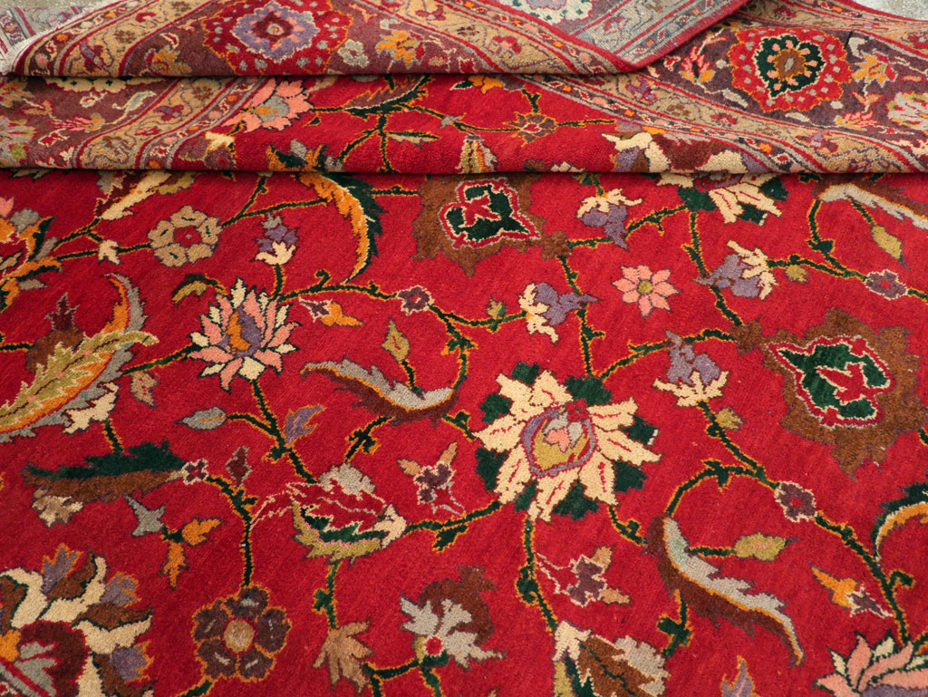 Antique Indian Amritsar Room Size Carpet, No.31935 - Gsblank