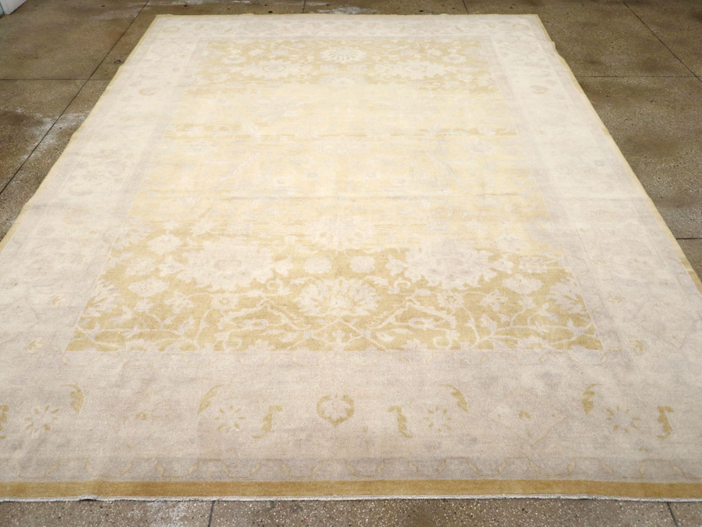Modern Indian Agra Style Room Size Carpet, No.31956 - Gsblank