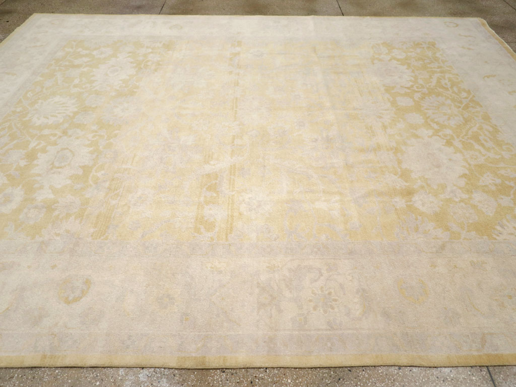 Modern Indian Agra Style Room Size Carpet, No.31956 - Gsblank