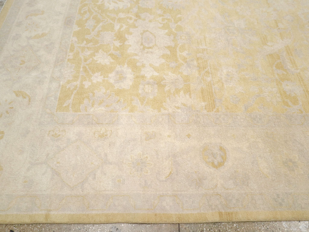 Modern Indian Agra Style Room Size Carpet, No.31956 - Gsblank