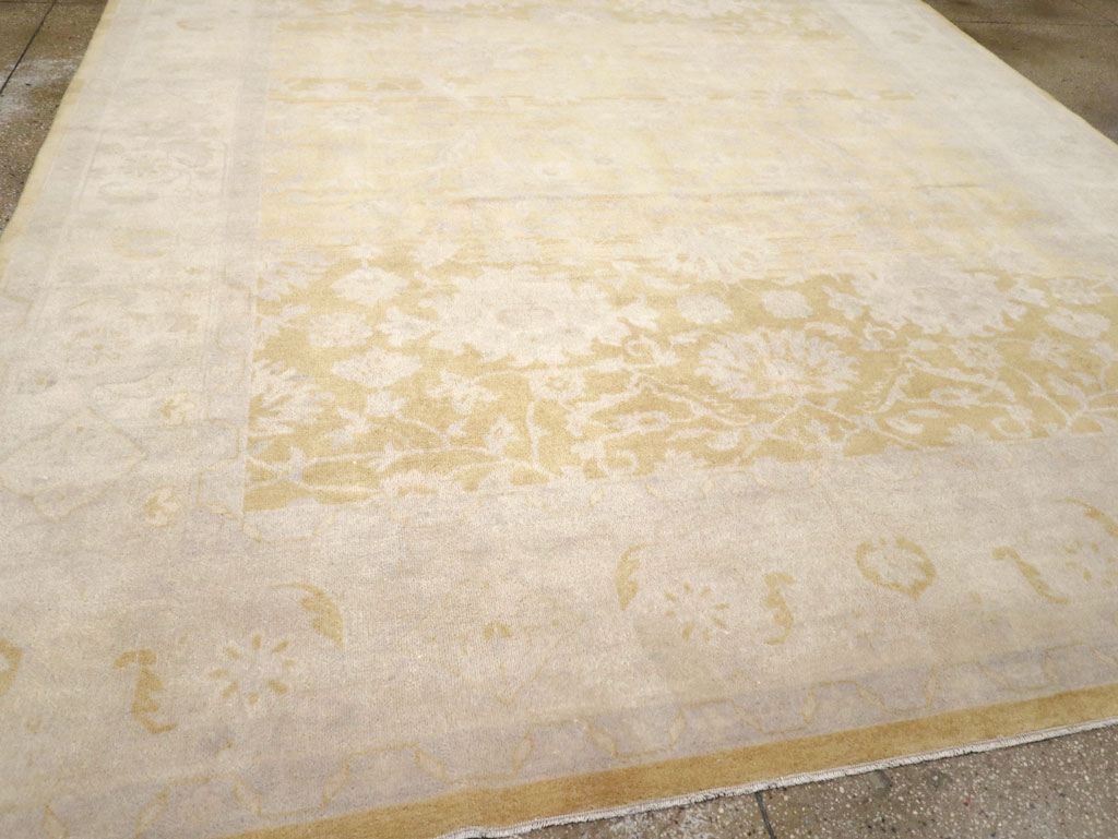 Modern Indian Agra Style Room Size Carpet, No.31956 - Gsblank